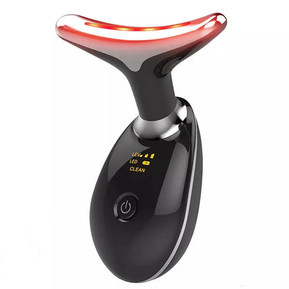 7-in-1 LED face and neck massager for at-home skincare

